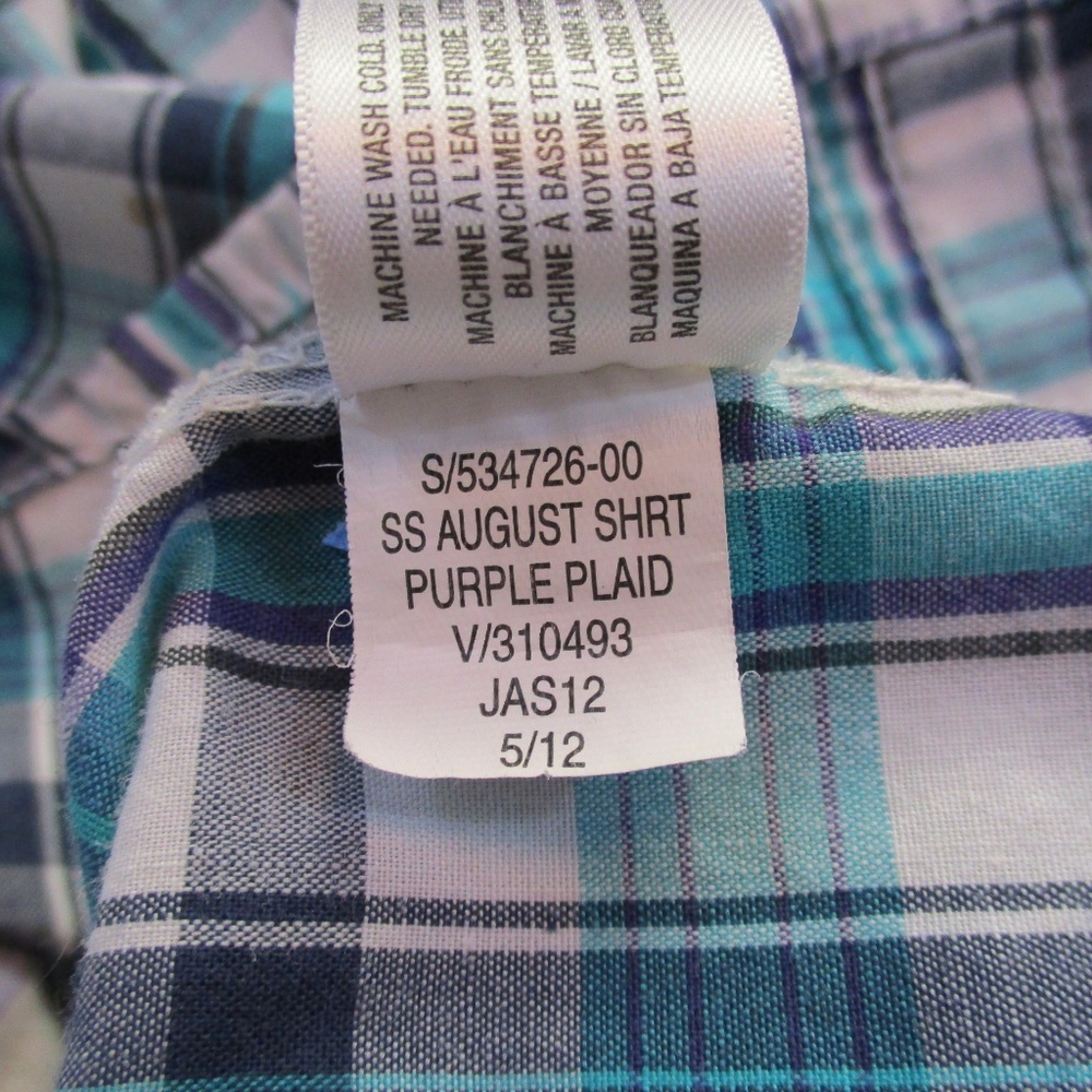 Old Navy Boy's Button Front Shirt Size Large - Picture 5 of 5